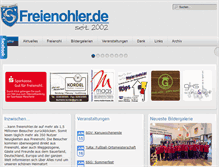 Tablet Screenshot of freienohler.de